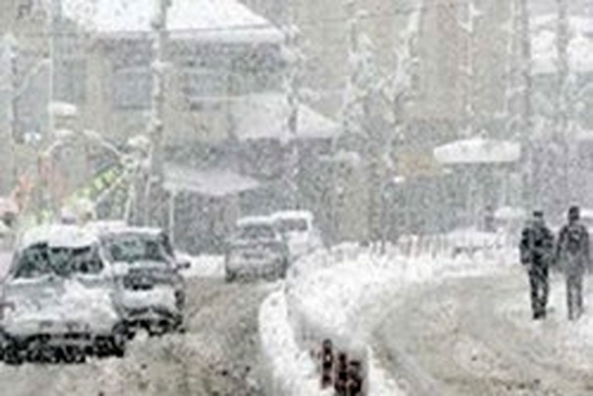 بارش برف و باران در ۱۳ استان ایران