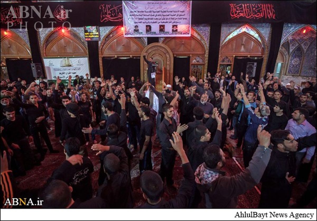 عکس/مداحی نزار قطری در کربلا