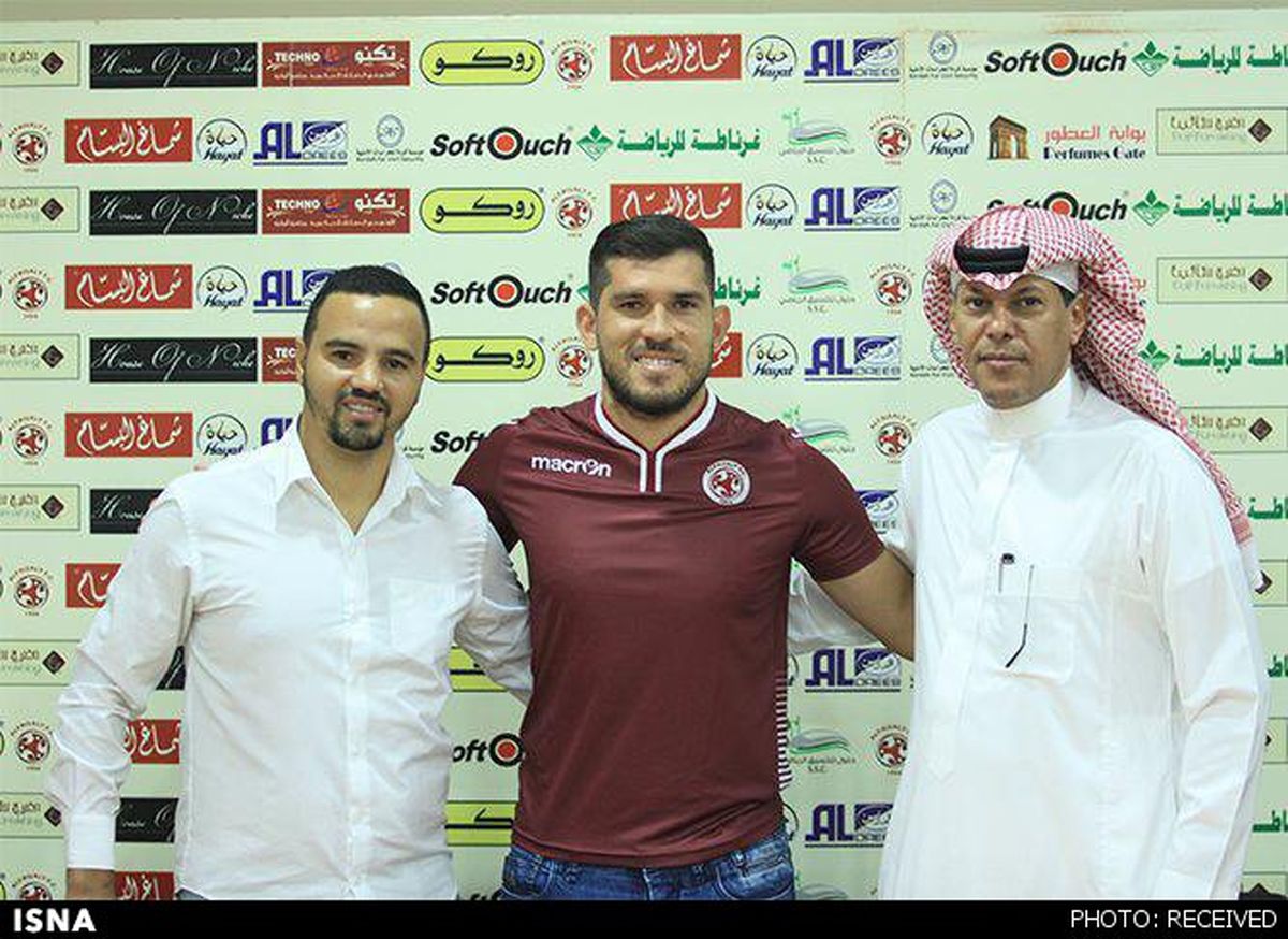 گابریل به لیگ عربستان رفت+عکس