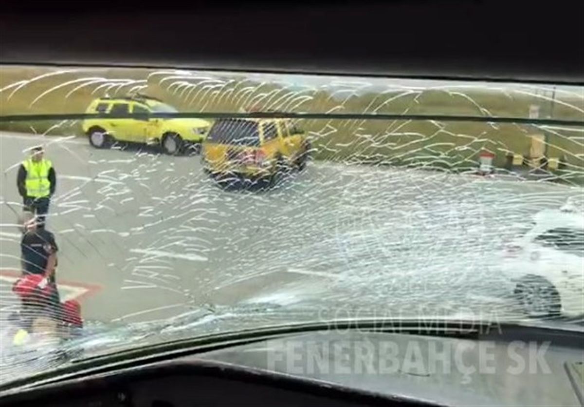 حادثه برای هواپیمای تیم فنرباغچه +عکس