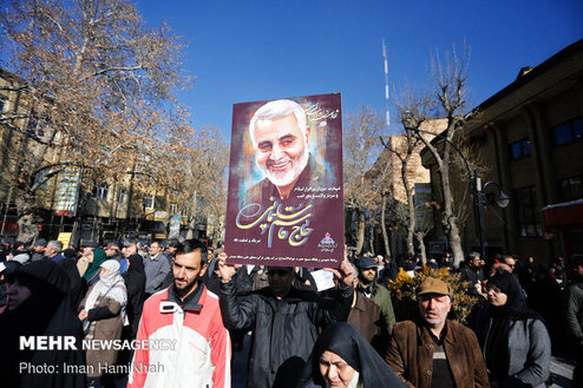پیام خانواده شهید سلیمانی به محضر رهبر انقلاب