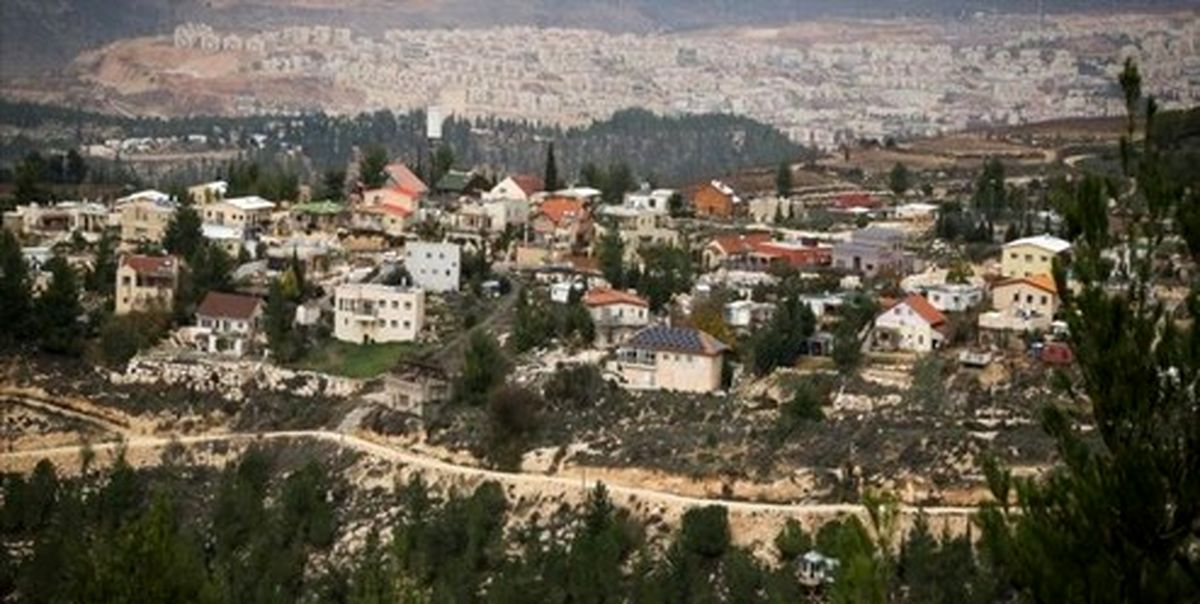 انتشار نقشه ادعایی طرح اشغال کرانه باختری +عکس