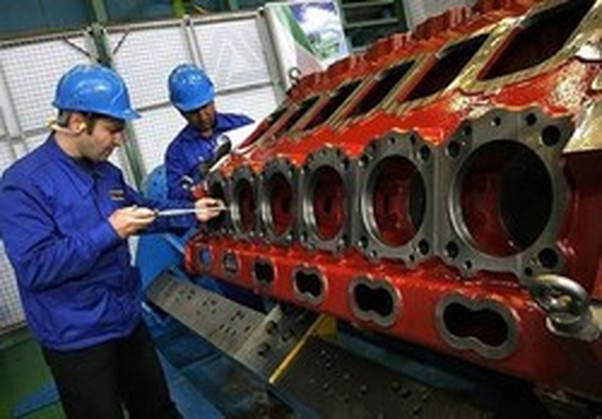 موتور دیزل ملی رونمایی شد