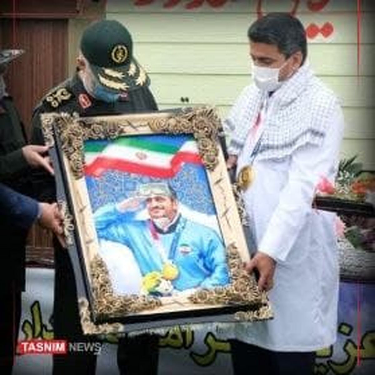 تجلیل فرمانده کل سپاه از قهرمان المپیک