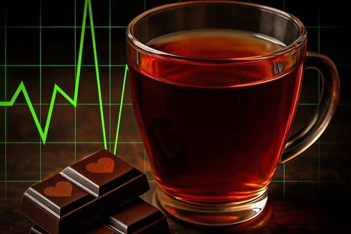آیا چای و شکلات تلخ برای سلامت قلب مفیدند؟