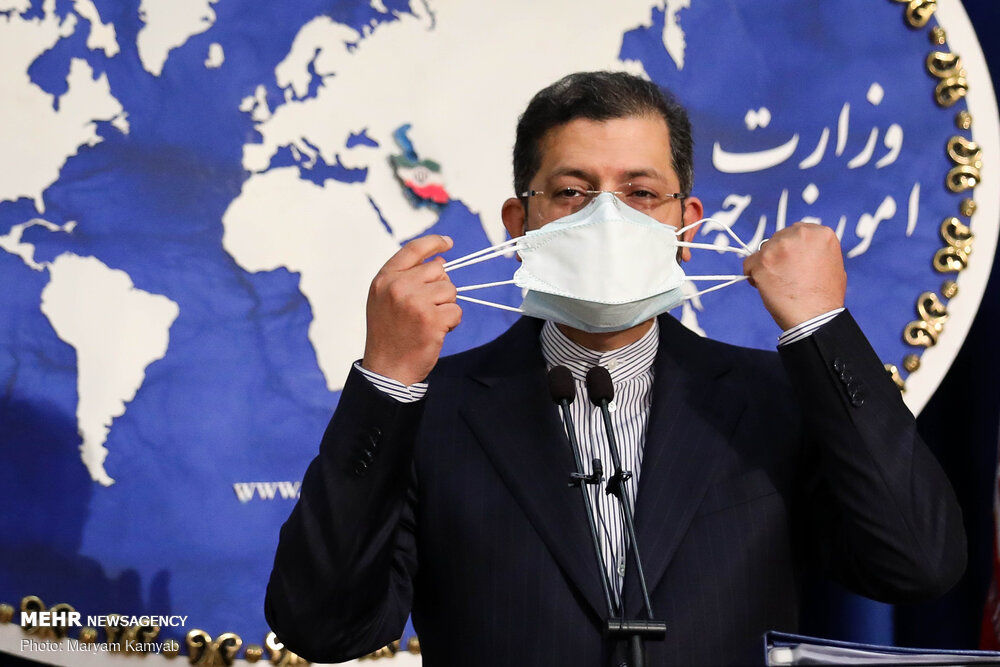 ماسک های سخنگوی وزارت خارجه +تصاویر