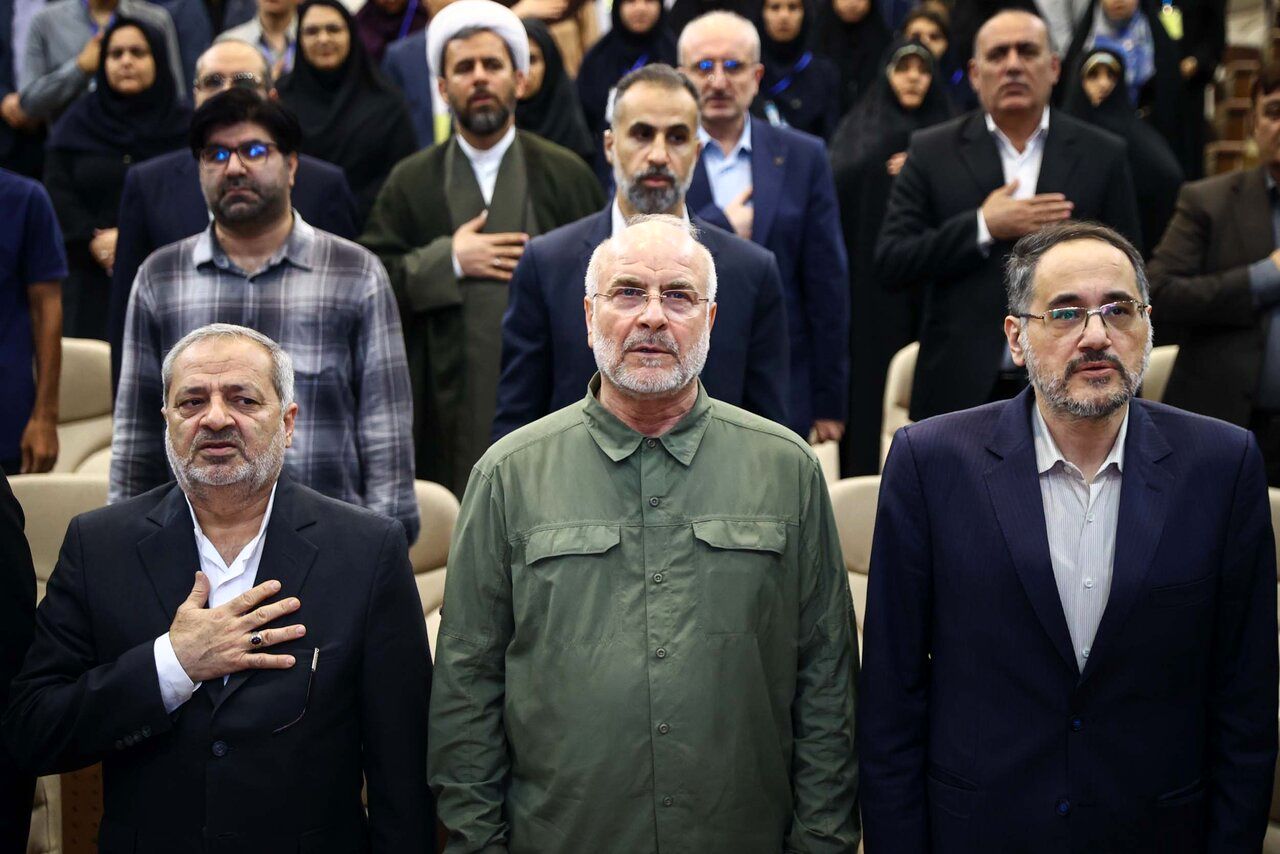 تصاویر: حضور قالیباف در اولین کارسوق حکمرانی دادهمحور