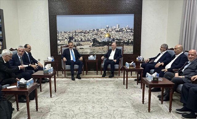 جزئیات دیدار هیاتی از رهبران حماس با مقامات ترکیهای