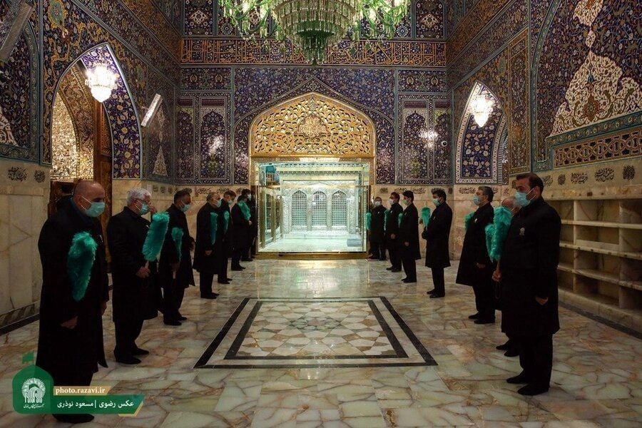 عکسی از محل خاکسپاری رهبر شهید  