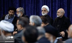 تصاویر: مراسم بزرگداشت رهبر شهید انقلاب در مصلی
