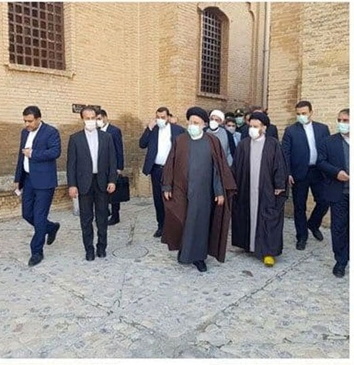 فیلم: بازدید رئیسجمهور از قلعه فلک الافلاک