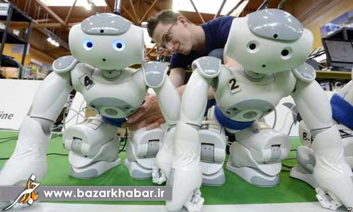 ربات های فوتبالیست/عکس