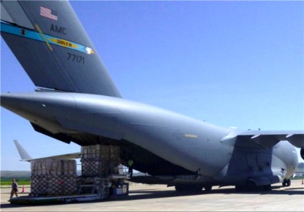 محموله آمریکا برای تروریست‌ها +تصاویر