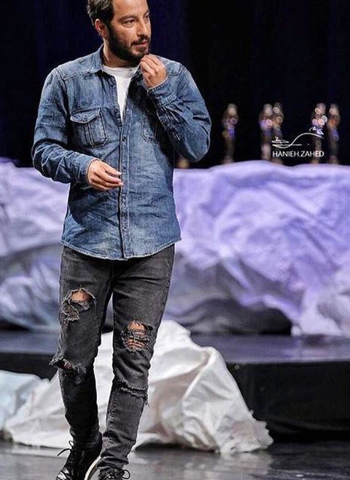 عکس: باز هم شلوار عجیب «نوید محمدزاده»