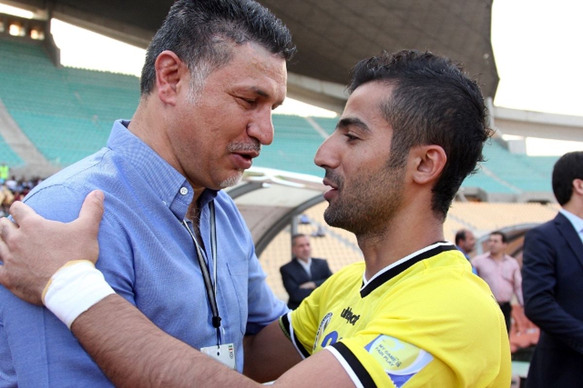 بالاخره مبعلی در آغوش دایی+عکس