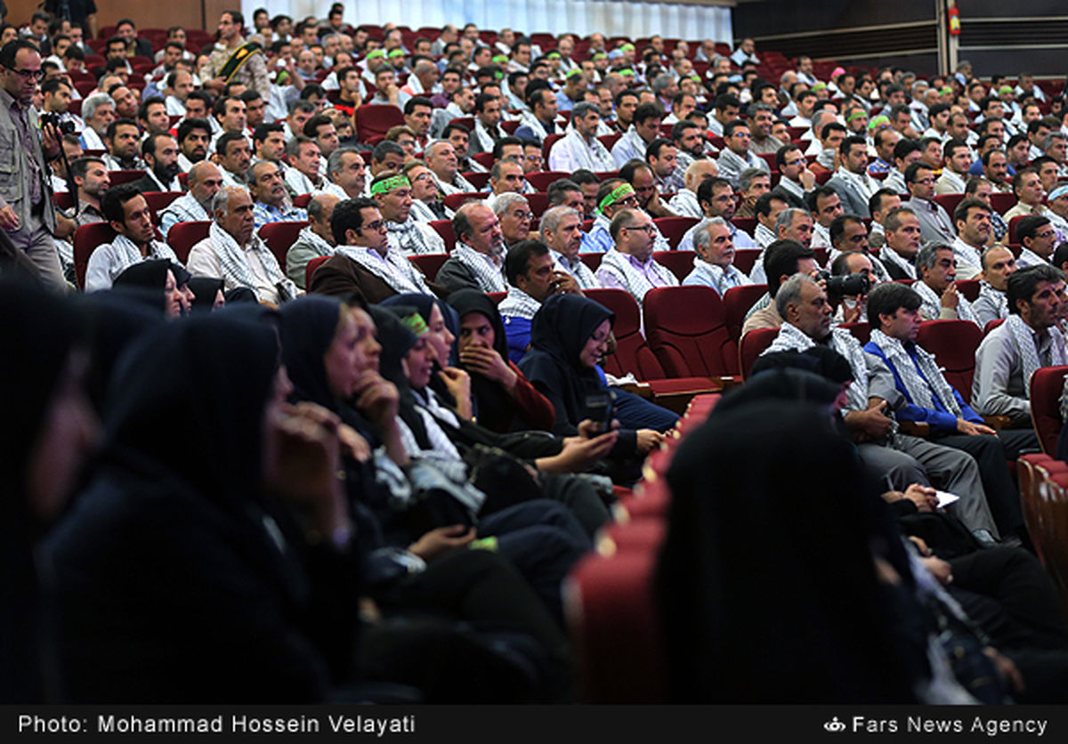 تصاویر:همایش بسیجیان شهرداری تهران