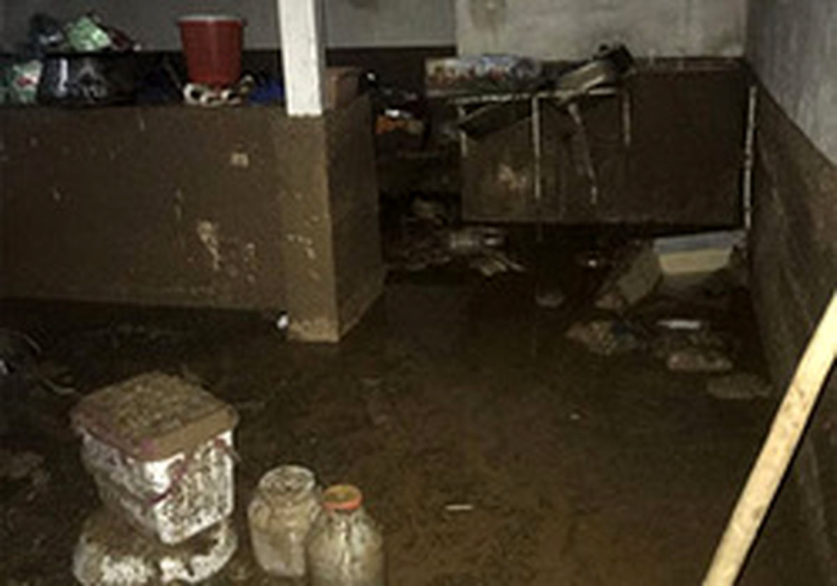سیل در پیرانشهر جان کودک دو ماهه را گرفت