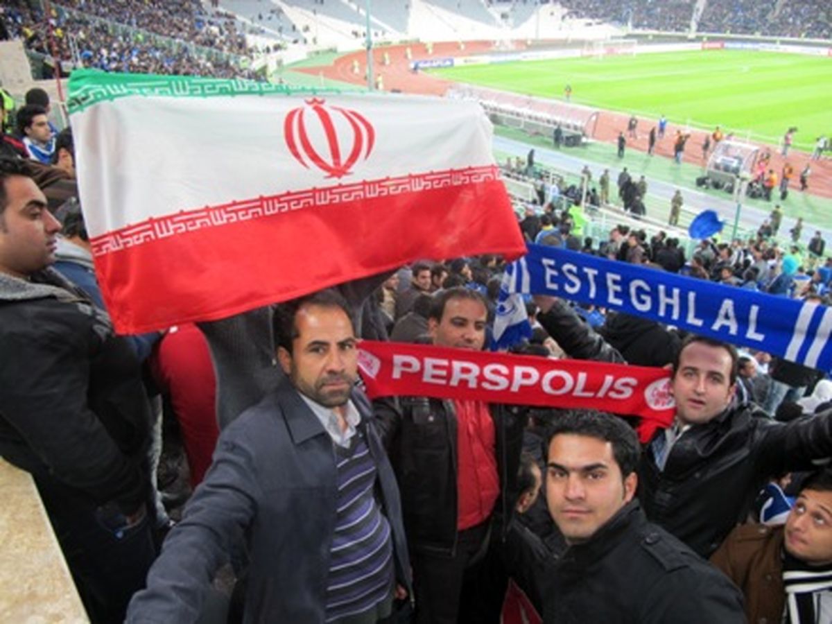 عکس/آبی و قرمز در بازی استقلال - الاتفاق