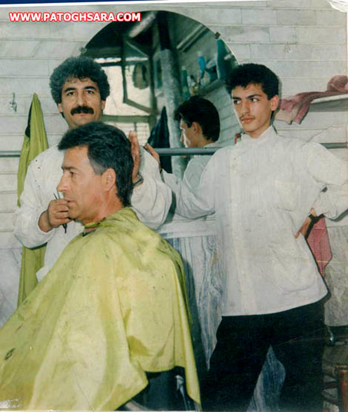 عکس متفاوت از مرحوم ناصر حجازی