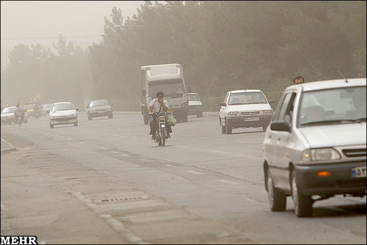گرد و غبار به کرمان هم رسید+عکس