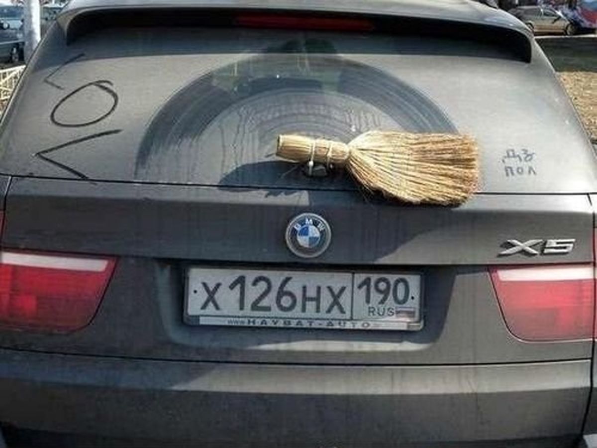 عکس/ خلاقیت برف پاک کنی