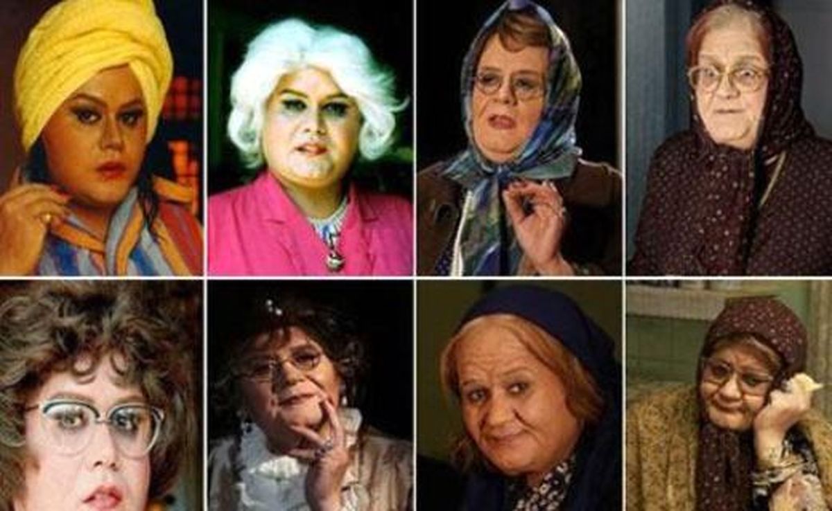 مردهایی که در سینمای ایران زن شدند! +تصاویر