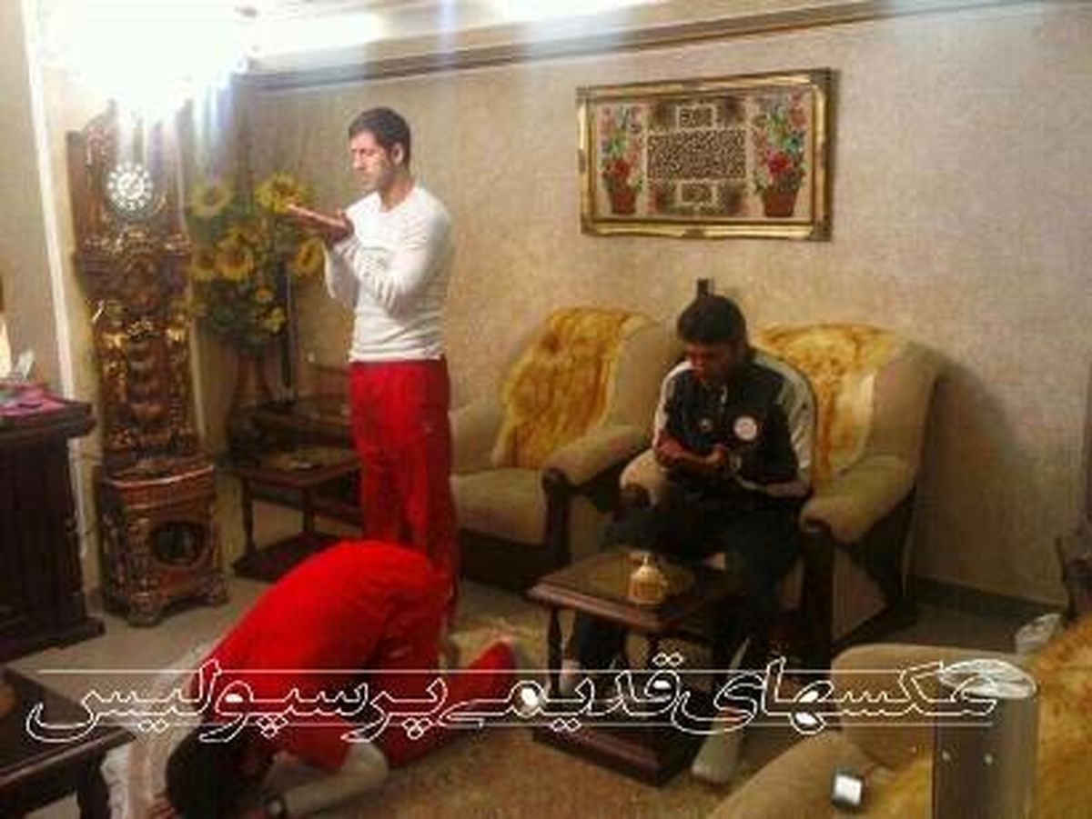 یک عکس قدیمی از پرسپولیس