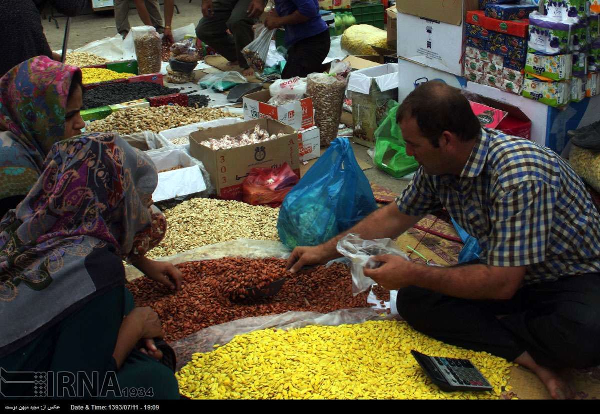 تصاویر‌/‌بازار‌داغ‌خرید‌عید‎‌قربان‌در‌گلستان