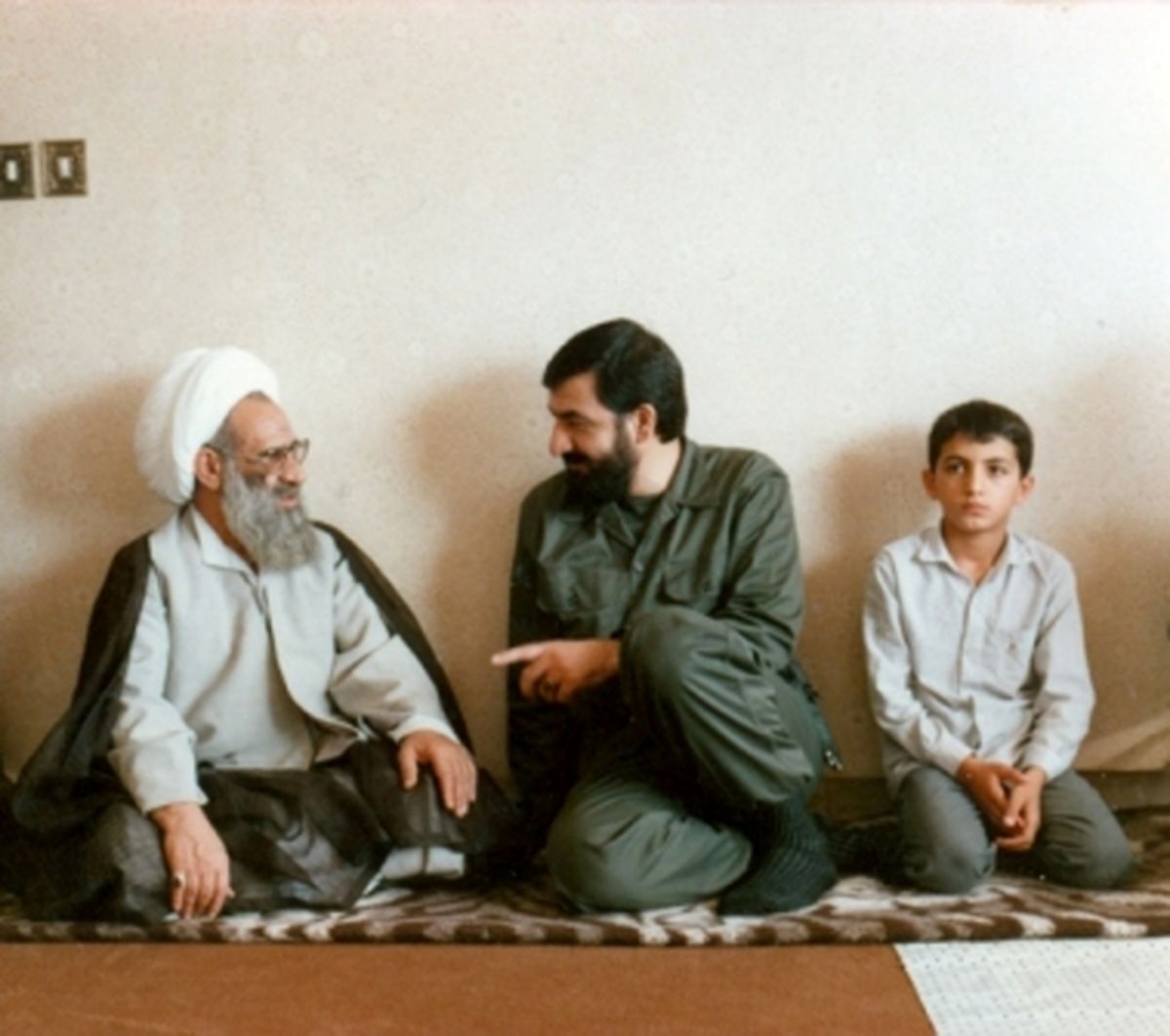 یک تصویر منتشرنشده از احمد رضایی
