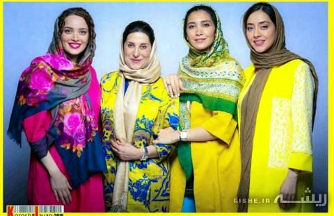 مانتوهای متفاوت سوپر استارهای زن ایرانی +عکس