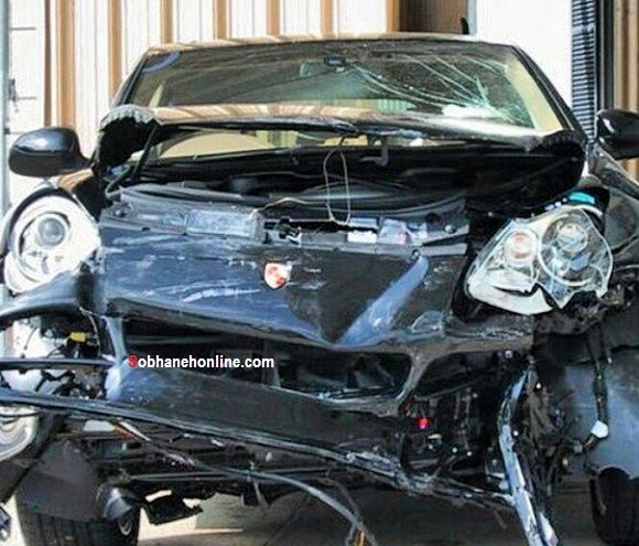 عکس:بدترین تصادف پورشه در ایران