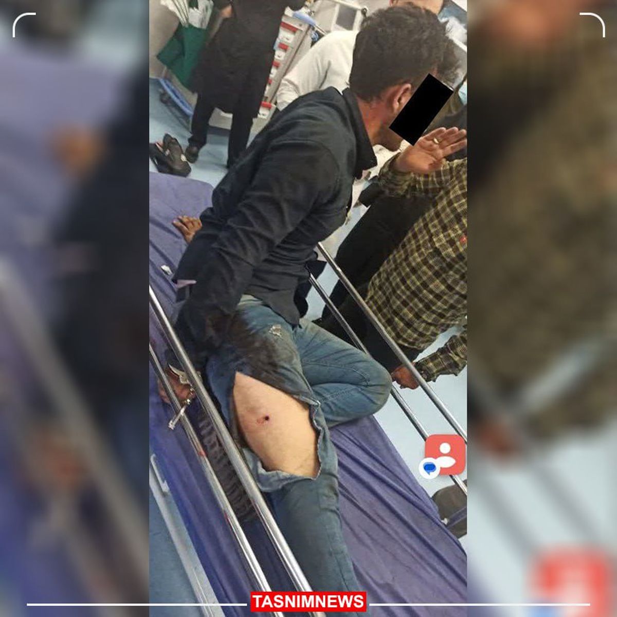 تیراندازی هولناک در میدان ونک | کیفقاپی سارق مسلح در میدان ونک +عکس