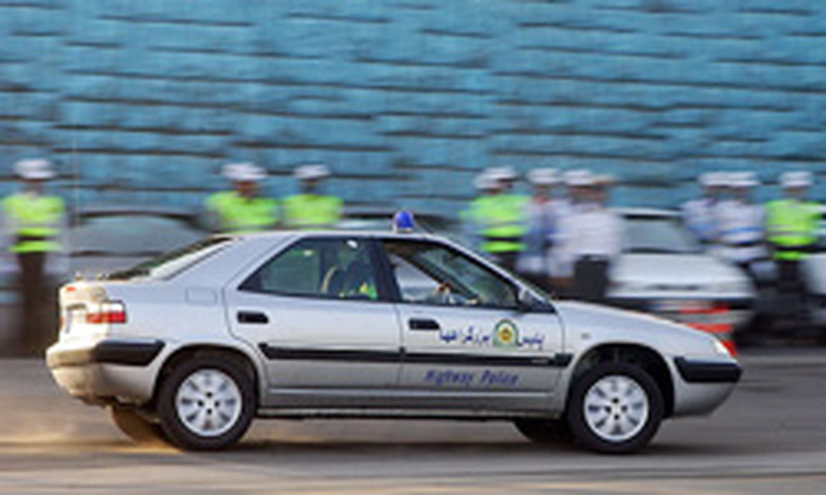 توقيف خودرویي با سرعت230 كيلومتر