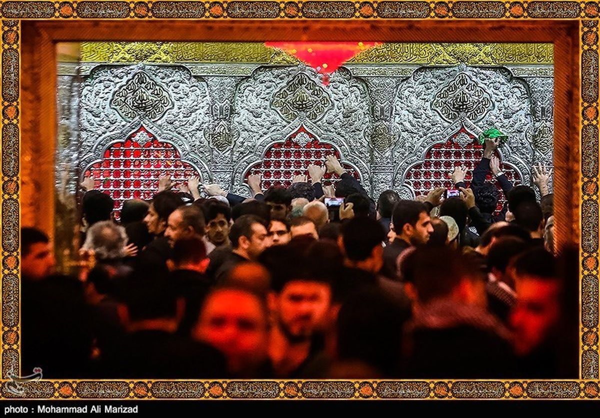 گزارش تصویری: عزاداری در حرم امام حسین(ع)