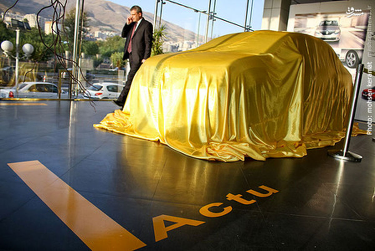 عکس:رونمایی از خودرو جدید رنو در تهران