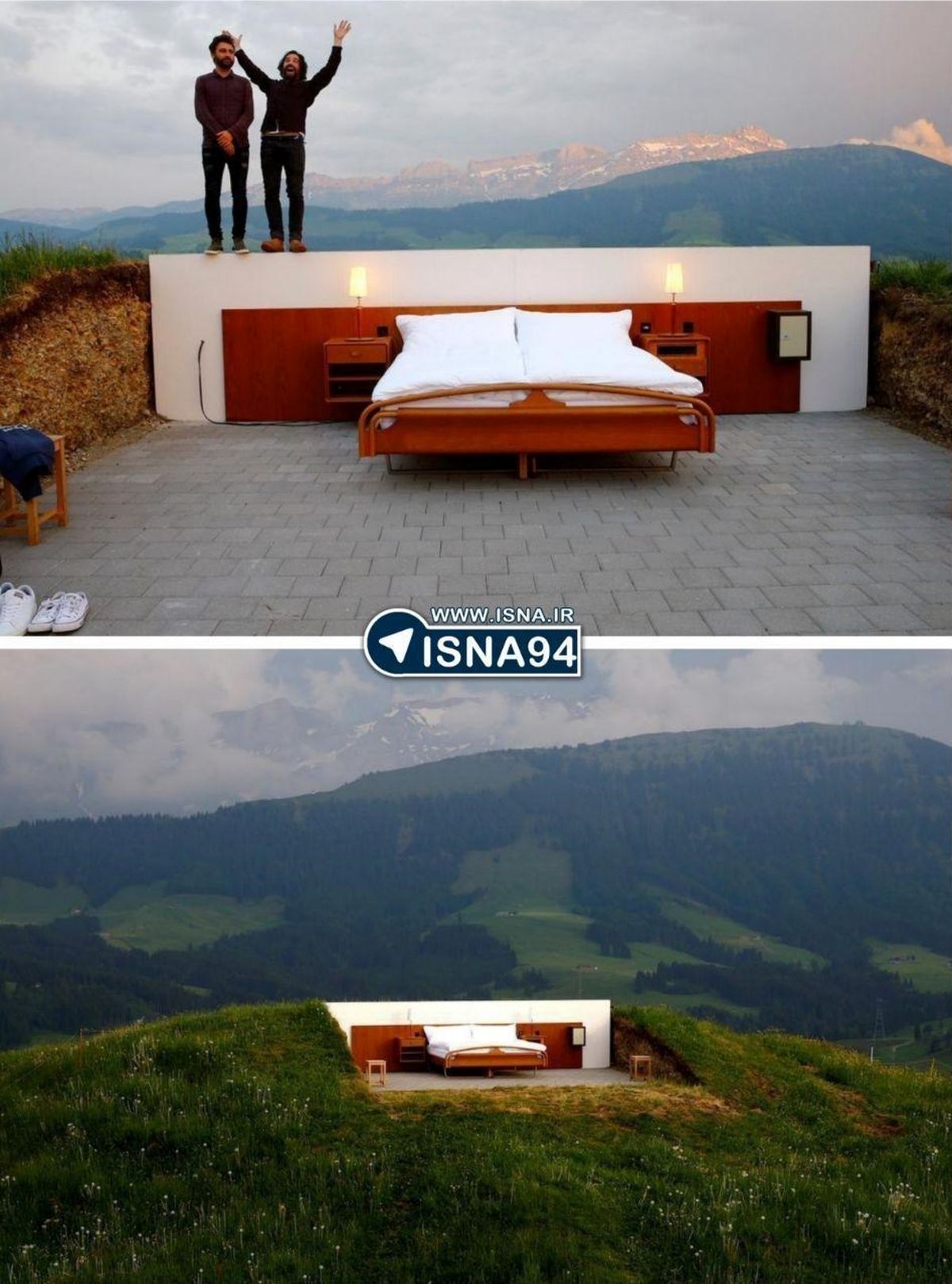 هتلی با سقفی از آسمان +عکس