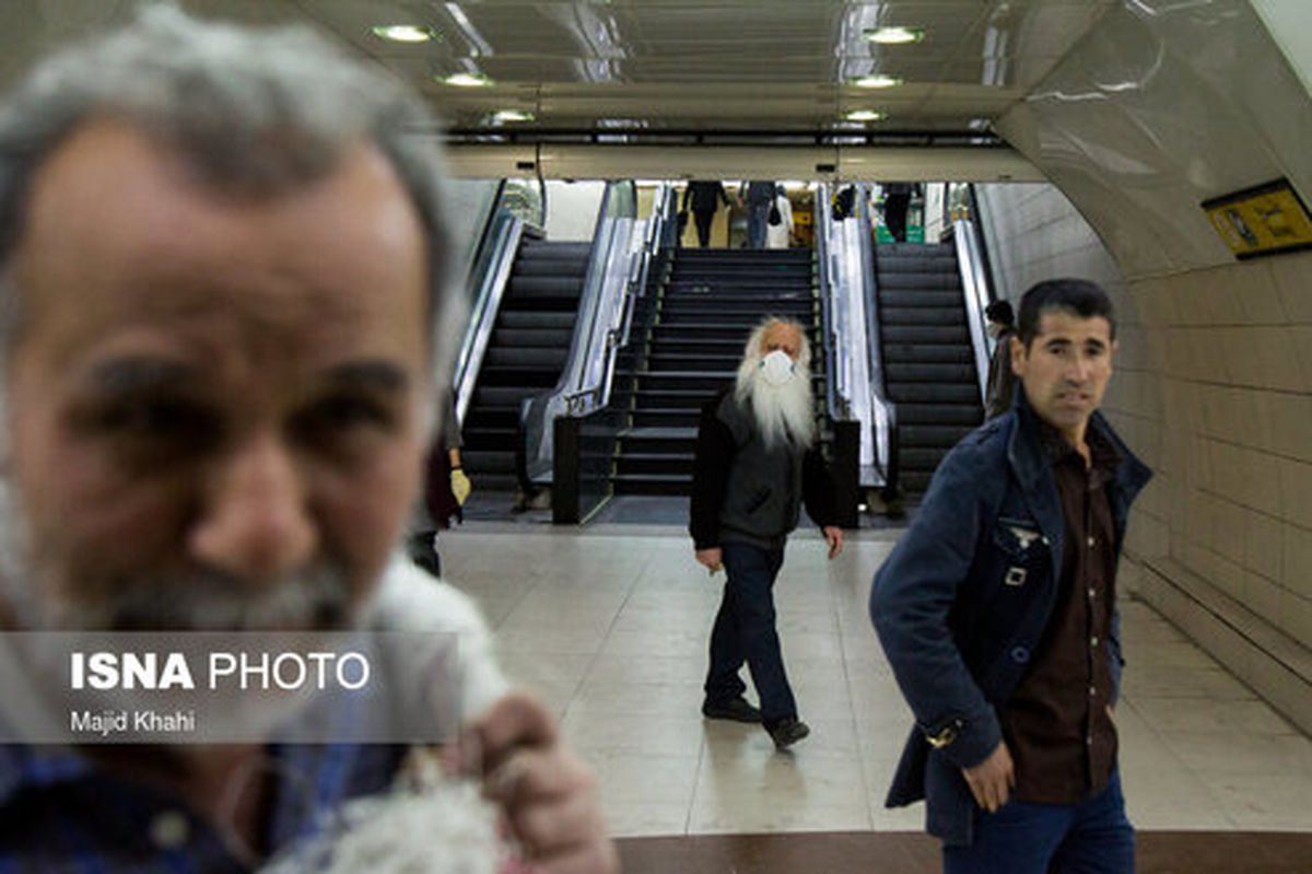 تصاویر: مترو تهران در روزهای کرونایی پس از نوروز