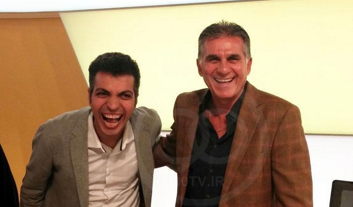 عکسی دیدنی از کی‌روش و فردوسی‌پور