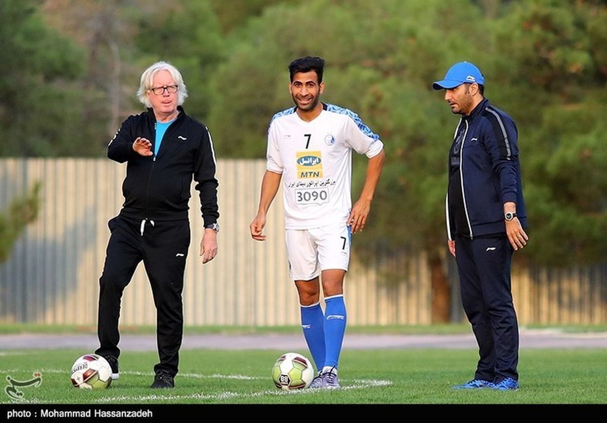 گزارش تصویری: تمرین تیم استقلال با مربی جدید آلمانی