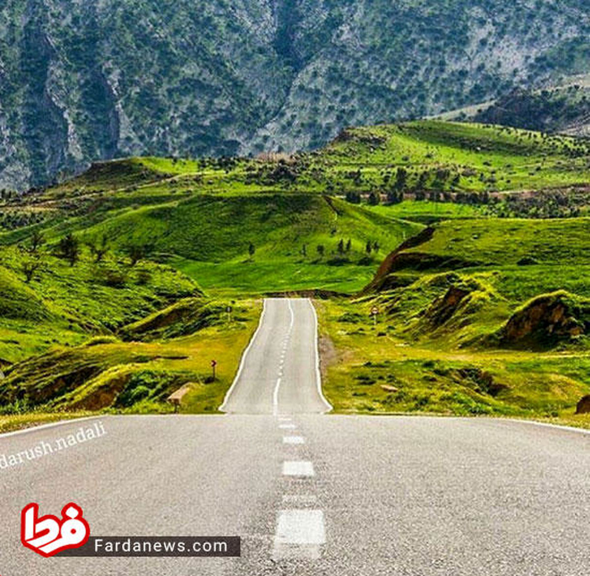 عکس: این منظره زیبا در ایران است