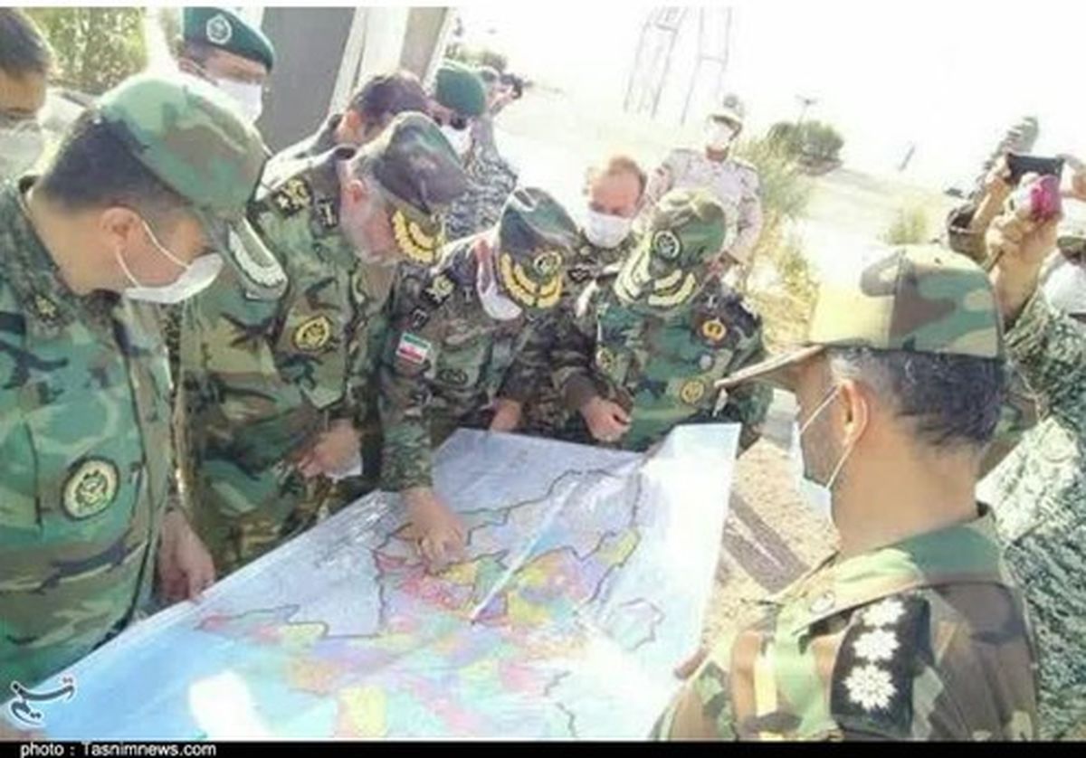 بازدید فرمانده نیروی زمینی ارتش از مرزهای ایران با ارمنستان و آذربایجان