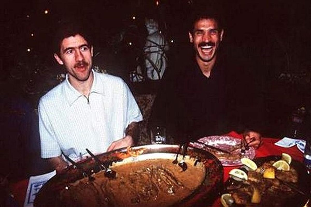 عکسی از دایی و کریم باقری که ندیده اید