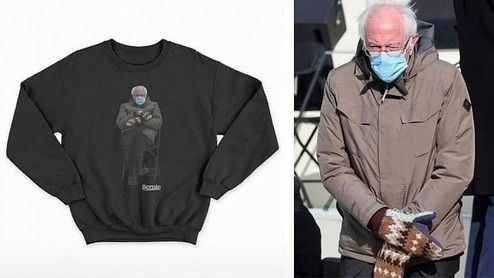 درآمد عجیب با عکس معروف روز تحلیف جو بایدن در ۵ روز +عکس