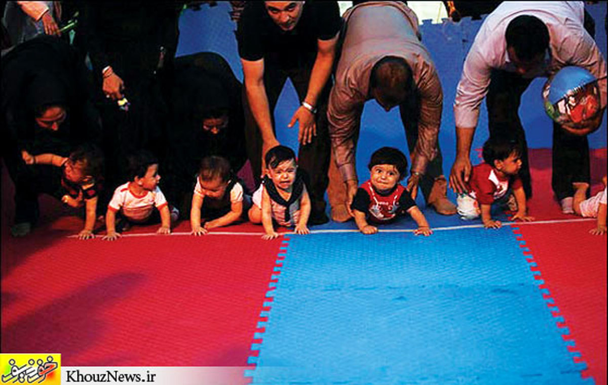 یک مسابقه عجیب در آبادان! +عکس