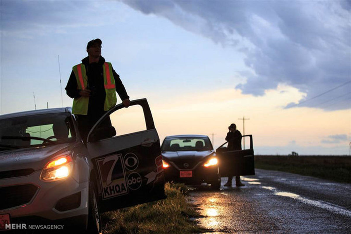 تصاویر: مطالعه طوفان ها در آمریکا