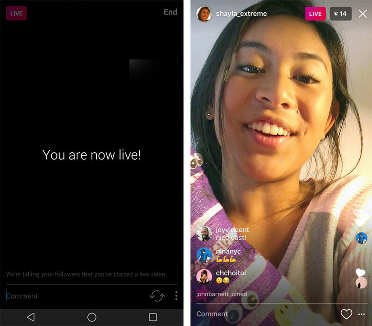 پخش زنده ویدیویی در استوری اینستاگرام +آموزش