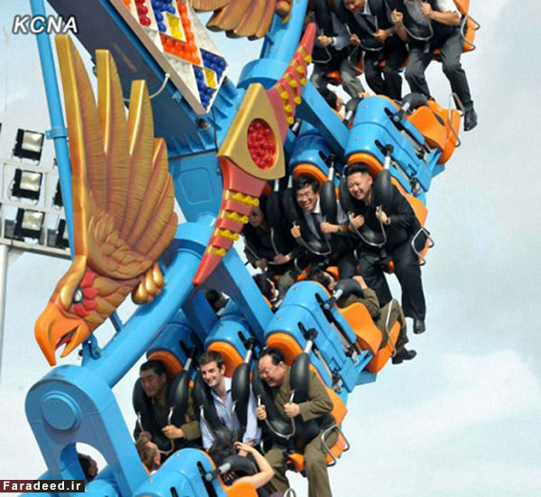 تصاویر عجیب رهبر کره شمالی