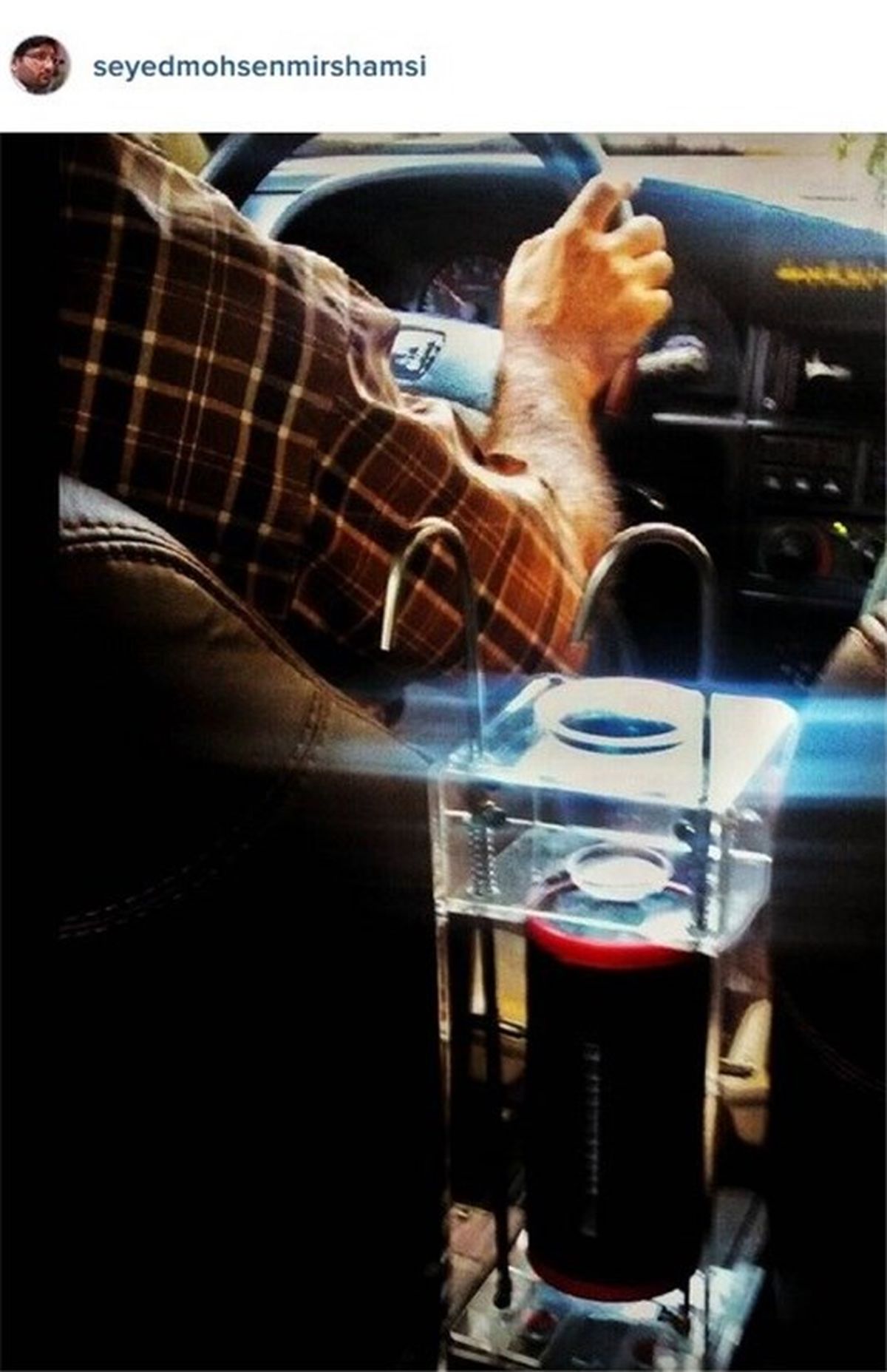 تاکسی مجهز به آبسردکن!+عکس