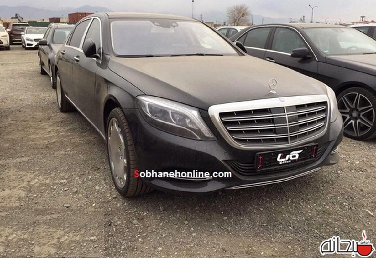 عکس: ورود بنز اس 600 میباخ به ایران