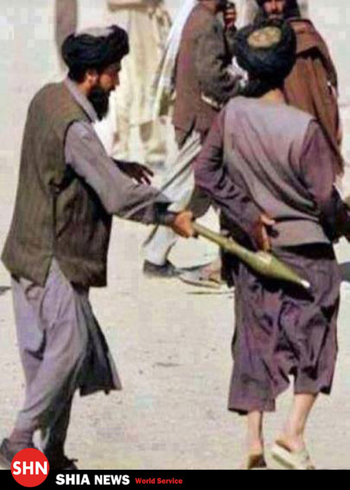 شوخی به سبک سربازان طالبان/عکس